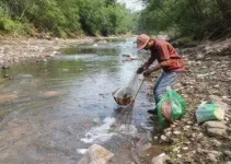 desobstrução do Córrego da Manga