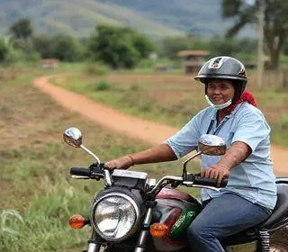 motocicletas para Agentes Comunitários