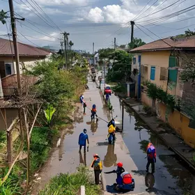 Limpeza urbana e zeladoria