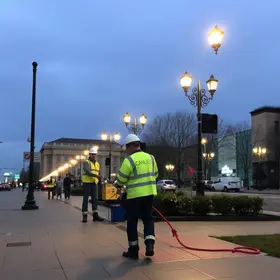 Várzea Grande ações de limpeza iluminação