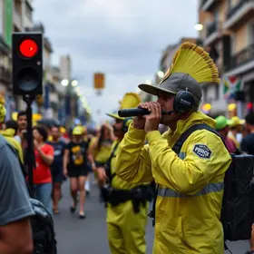 plantão para coibir som alto e festas irregulares