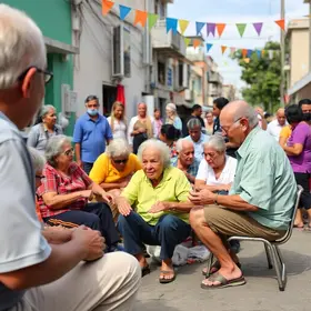 Festa da Terceira Idade em Várzea Grande