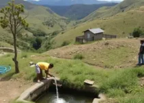 água à torneira