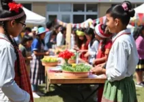 escola encerra semestre com realização de feira cultural