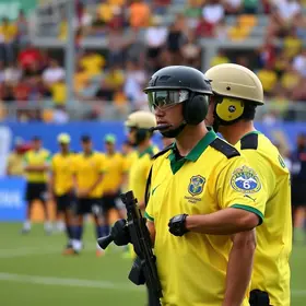Guarda Municipal segurança torcedores jogo